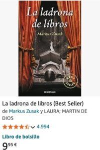 la ladrona de libros de markus zusak