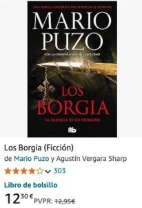 los borgia de mario puzo